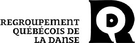 Logo du Regroupement québécois de la danse